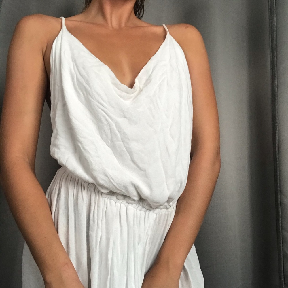White chiffon beautiful INDAH dress.